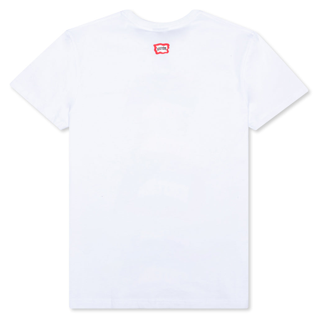 Paisley S/S Tee - White