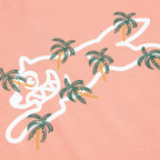 Palm S/S Tee - Candle Light Peach