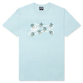 Palm S/S Tee - Cool Blue