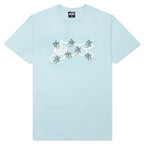 Palm S/S Tee - Cool Blue
