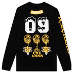 Peach L/S Knit - Black