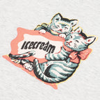 Purr Fect S/S Tee - Light Heather Grey