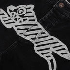 Reflective Jean - Black Jean