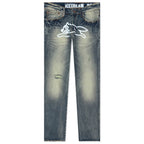 Running Dog Jean - Medium Wash Blue Jean
