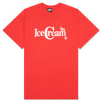 Shine S/S Tee - Tomato