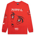 Shocked L/S Knit - Fiery Red