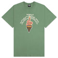 Snakey Cone S/S Tee - Hedge Green