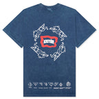 Start Over S/S Knit - Dark Blue