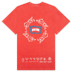 Start Over S/S Knit - Tomato