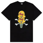 Two Scoops S/S Tee - Black