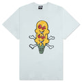 Two Scoops S/S Tee - Whispering Blue