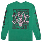 Waffle L/S Knit - Pine Green