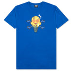 Wasted S/S Tee - Nautical Blue