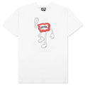 Wave S/S Tee - White