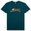 Yikes Stripes S/S Tee - Deep Teal