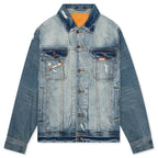Mamba Denim Jacket - Medium Blue Wash
