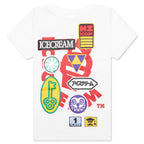 Kids Icons S/S Tee - White