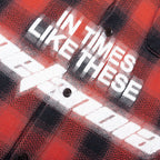 In Times Like These Abraxas - Red Plaid