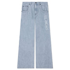 Indigo Wide Leg Pant - Light Indigo