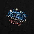 Inner City Rollerway S/S Tee - Black