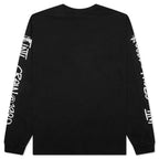 International Crew Pigment Dyed L/S Tee - Black