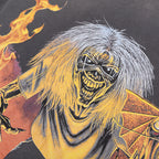 Represent x Iron Maiden Number Of Beast T-Shirt - Sunfade Grey