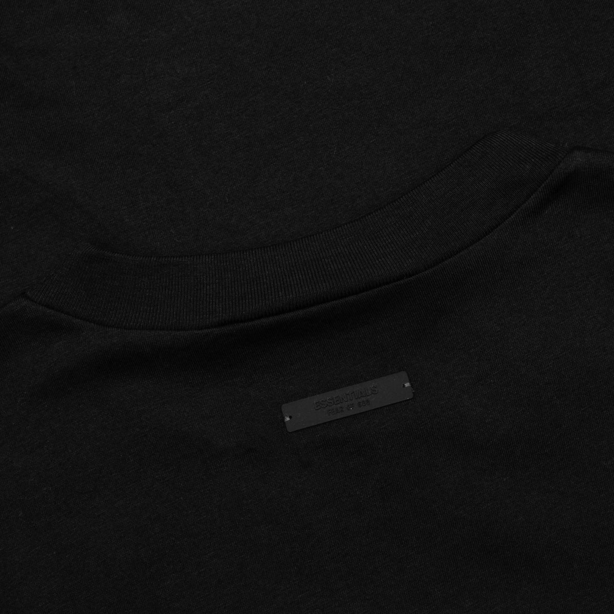 Jersey Crewneck T-Shirt - Black