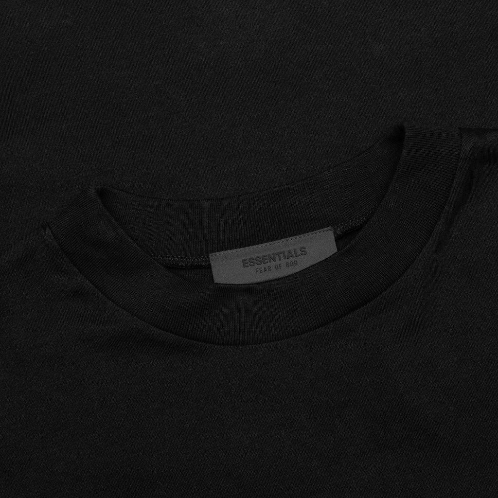 Jersey Crewneck T-Shirt - Black