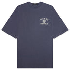 Jersey Crewneck Tee - Marine