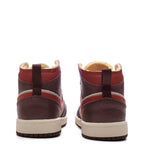 Jordan 1 Mid SE (PS) - Coconut Milk/Varsity Red/Dark Pony