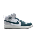 Jordan 1 Mid SE (PS) - White/Oxidized Green/Sail/Neutral Grey