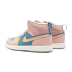 Jordan 1 Mid SS (PS) 'Zen' - Aegean Storm/Hemp/Pink Oxford