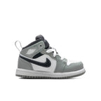 Jordan 1 Mid (TD) - Light Smoke Grey/White/Anthracite
