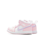 Jordan 1 Mid (TD) - Pink Wash/Violet Frost/White