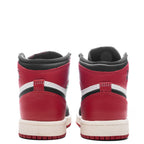 Air Jordan 1 Retro High OG (PS) 'Black Toe Reimagined' - White/Black/Varsity Red/Sail
