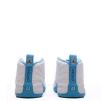 Air Jordan 12 Retro 'Melo' (TD) - White/University Blue/Metallic Silver
