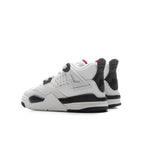 Air Jordan 4 Retro OG 'Flight Club' (TD) - Sail/Black/University Red