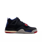 Air Jordan 4 Retro 'Rare Air' (PS) - Black/Fire Red/Deep Royal Blue