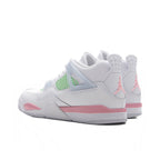Air Jordan 4 Retro 'Valentine's Day' (PS) - White/Medium Soft Pink/Half Blue
