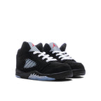Air Jordan 5 Retro OG 'Black Metallic Reimagined' (TD) - Black/White/Metallic Silver/Fire Red
