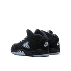 Air Jordan 5 Retro OG 'Black Metallic Reimagined' (TD) - Black/White/Metallic Silver/Fire Red