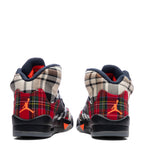 Air Jordan 5 Retro (GS) 'Plaid' - Black/Total Orange/Dark Obsidian