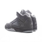 Air Jordan 5 Retro 'Wolf Grey' (PS) - Light Graphite/White/Wolf Grey