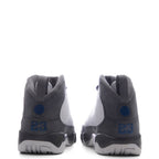 Air Jordan 9 Retro 'Flint Grey' (PS) - White/French Blue/Flint Grey