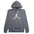 AJ3 Graphic Fleece Hoodie - Smoke Grey