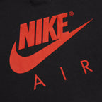 AJ4 Graphic Fleece Pullover Hoodie - White/Black