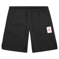 AJ4 Graphic Fleece Shorts - Black