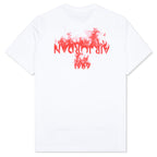 AJ4 Graphic S/S T-Shirt - White/University Red
