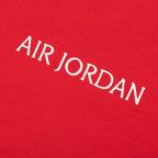 "Air Jordan" S/S T-Shirt - Fire Red/Sail