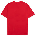 "Air Jordan" S/S T-Shirt - Fire Red/Sail